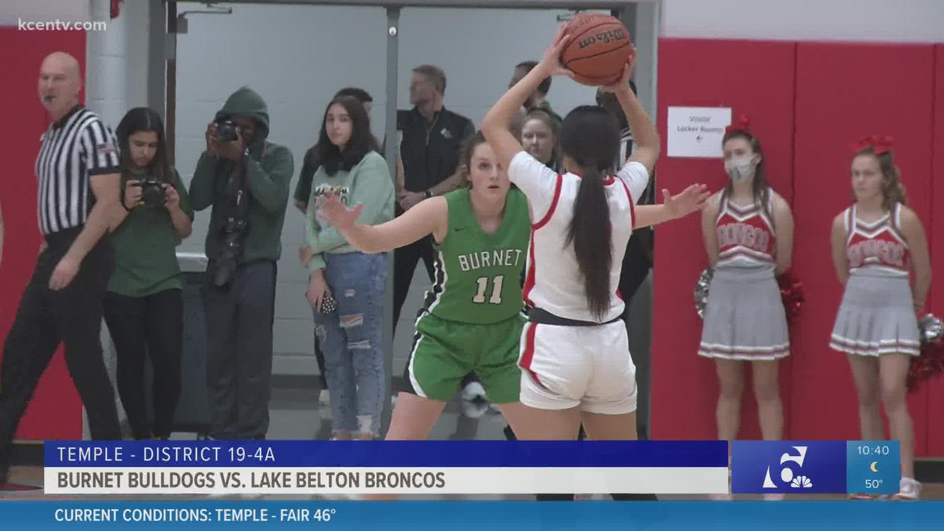 Replay: Burnet Bulldogs vs Lake Belton Broncos