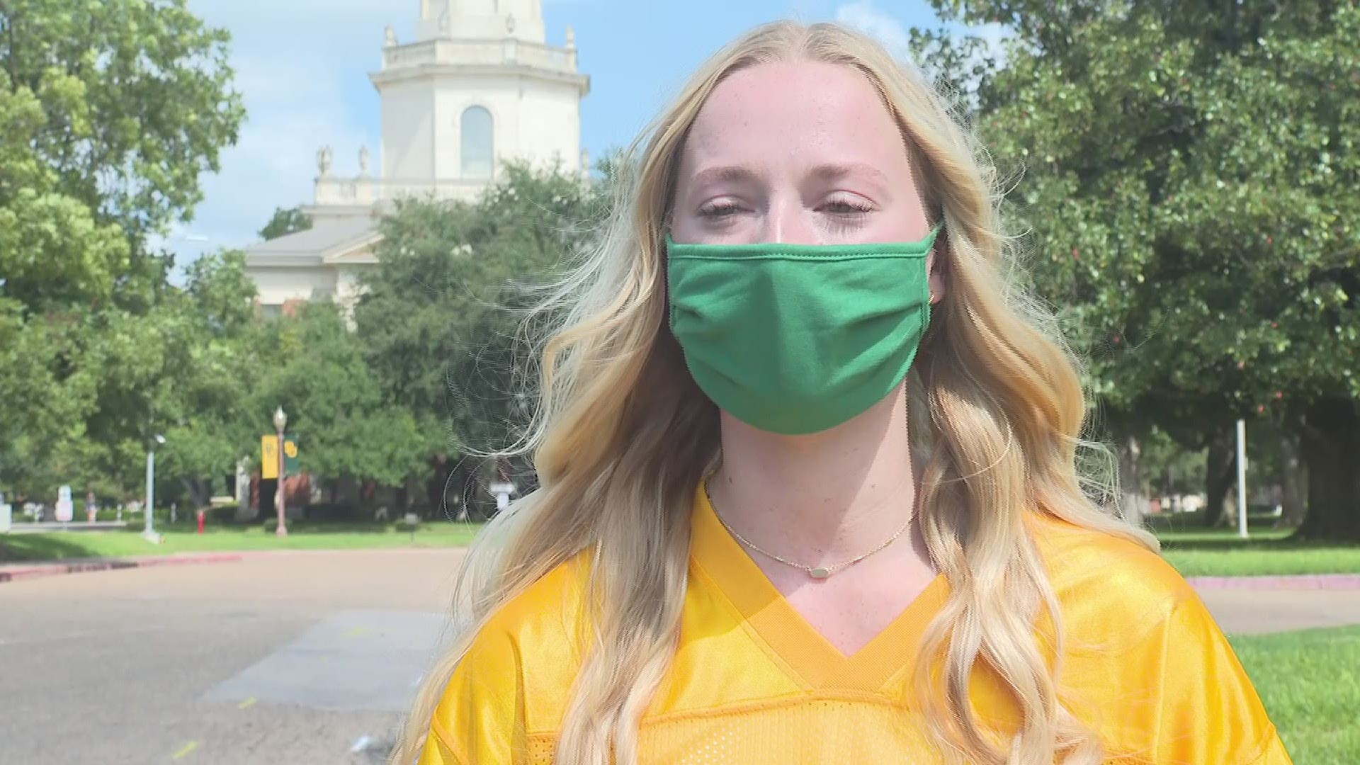 The scene at Baylor's season opener wasn't what it usually looks like due to the COVID-19 pandemic, but fans were still excited the football team finally got to