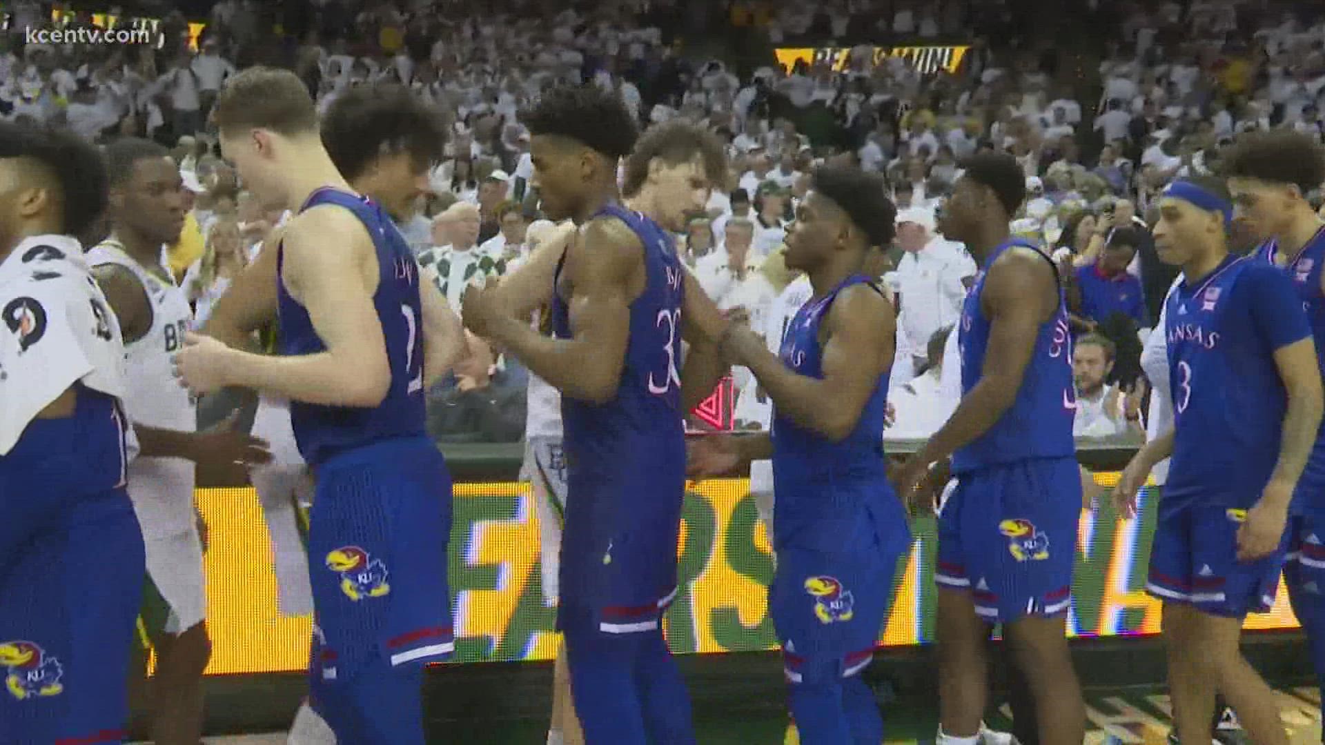 Baylor wins over KU