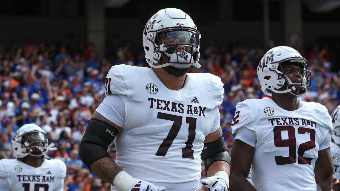 Texas A&M offensive lineman Chase Bisontis drafted by Arizona Cardinals | What to know