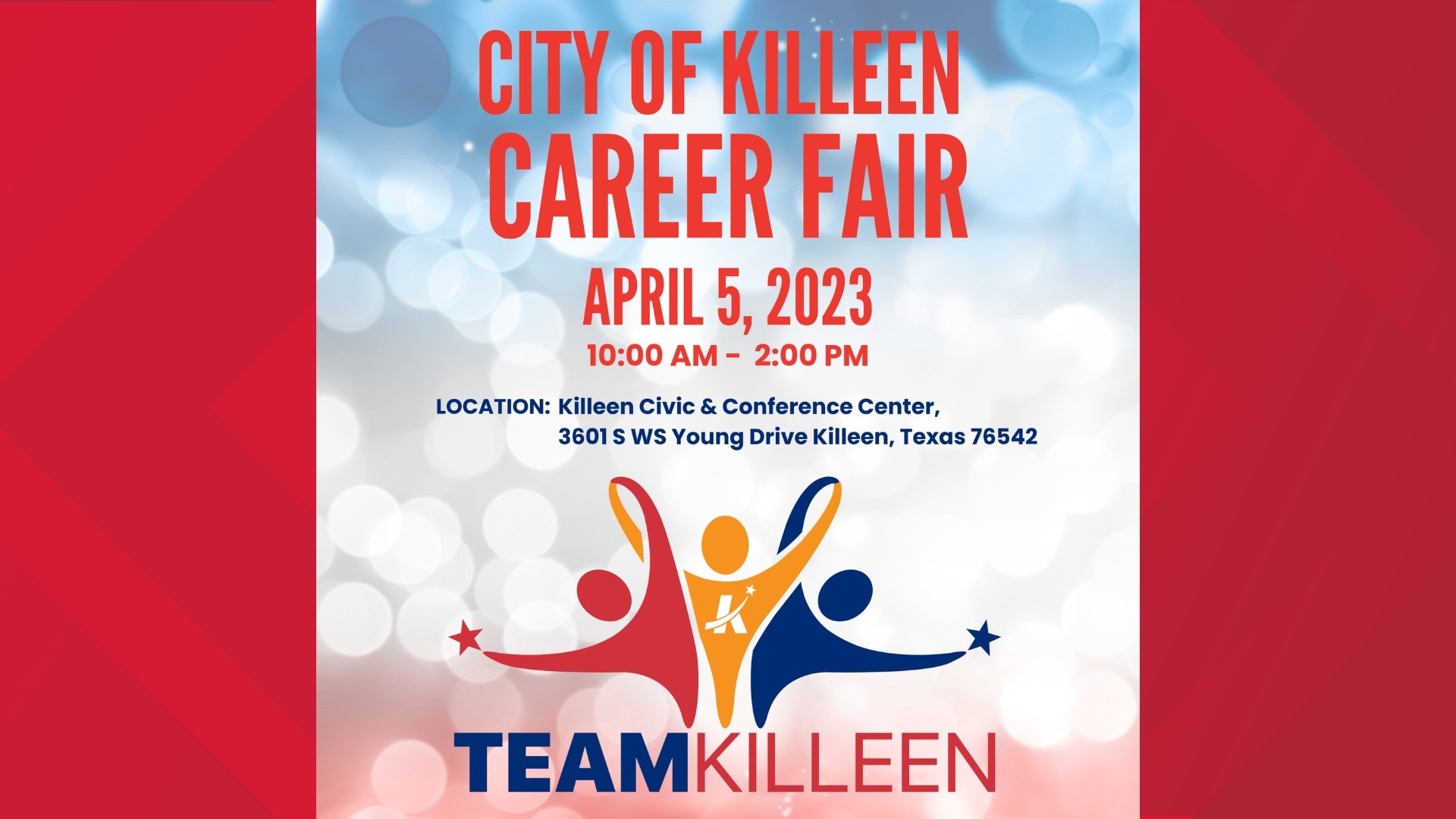 Career fair hosted by City of Killeen