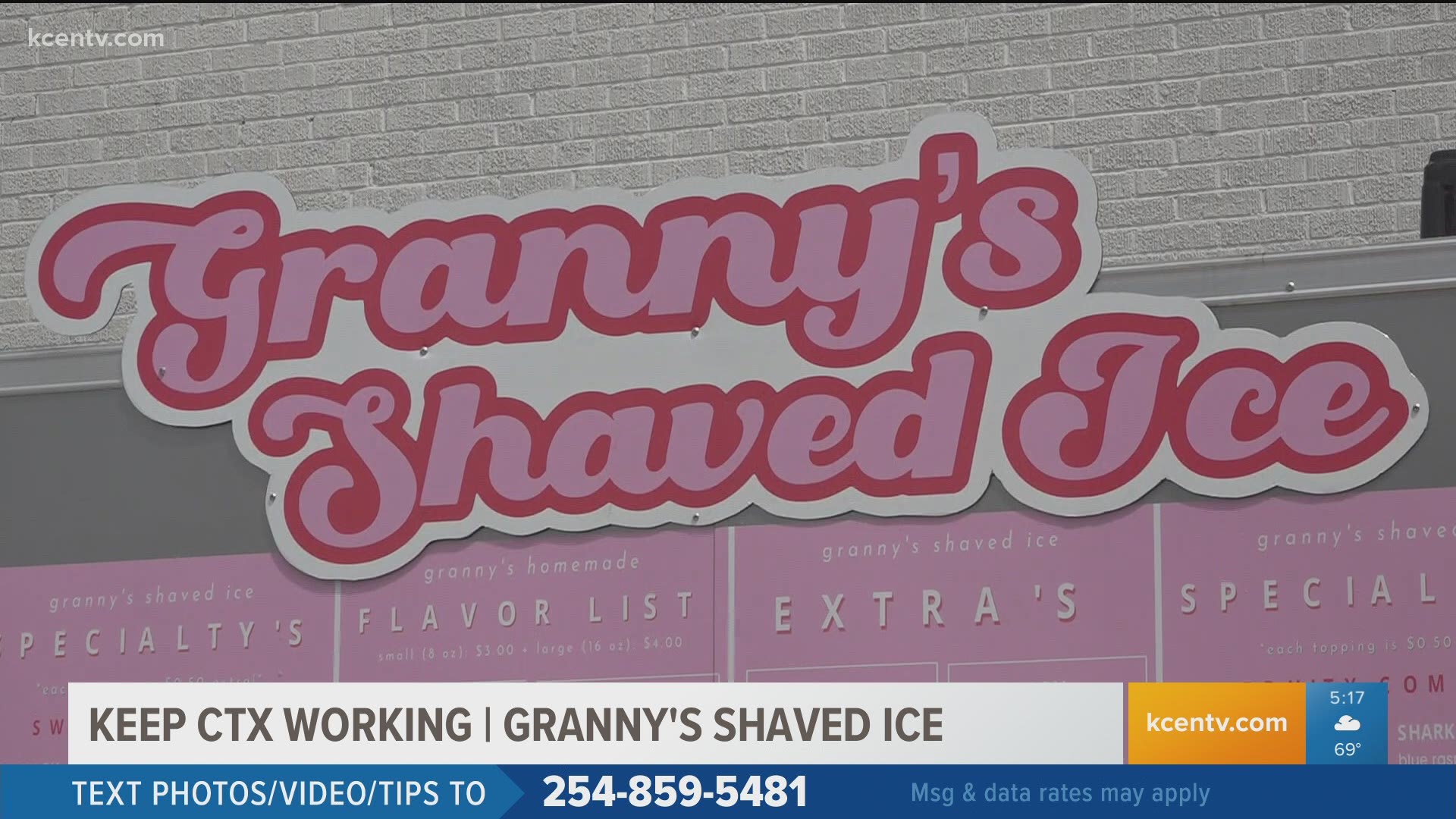 Skylar and Summer Stewart, the owners of Granny's Shaved Ice, started their business as kids, now their opening a permanent location.