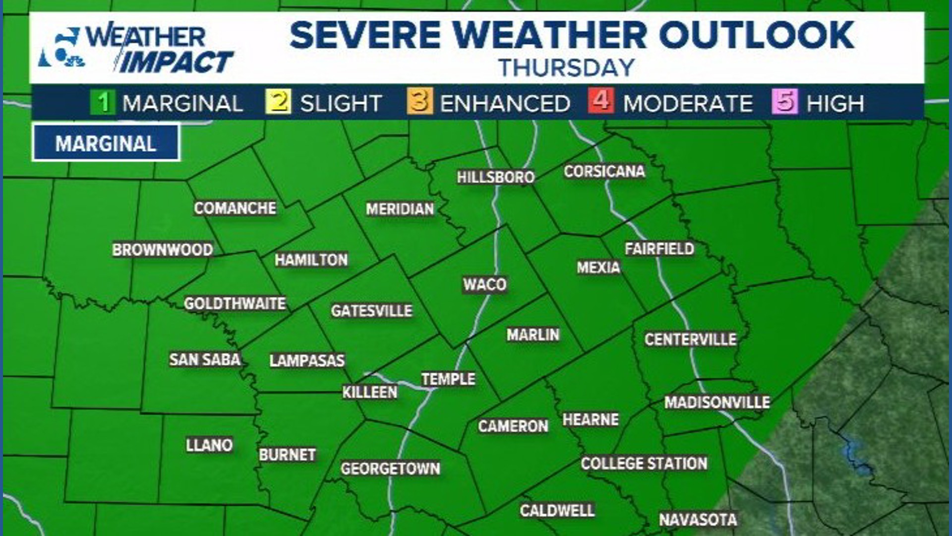 Flooding possible as rain showers and storms move through Central Texas ...