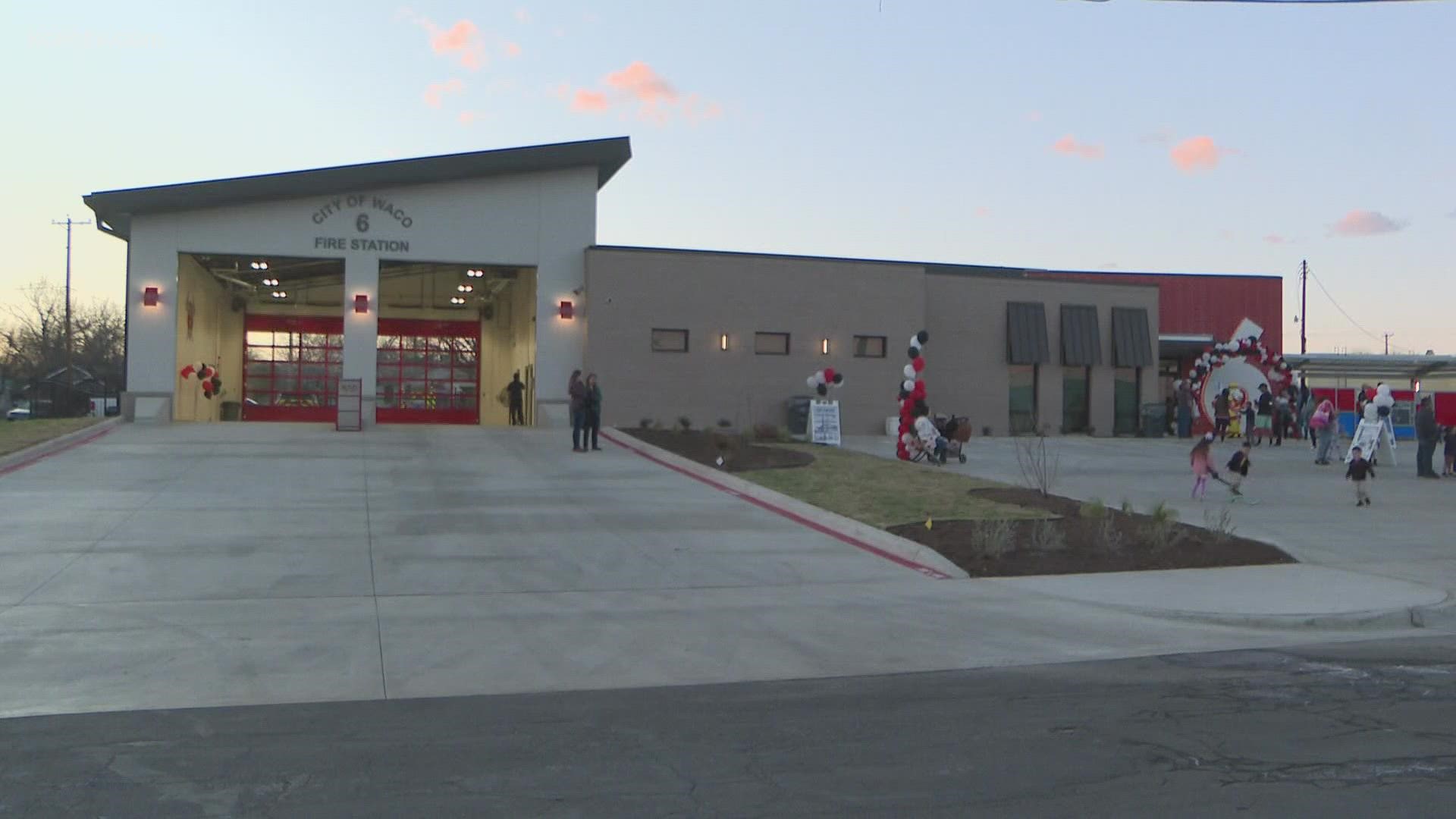 The Waco Fire Department celebrated the opening of a brand new fire station Wednesday.