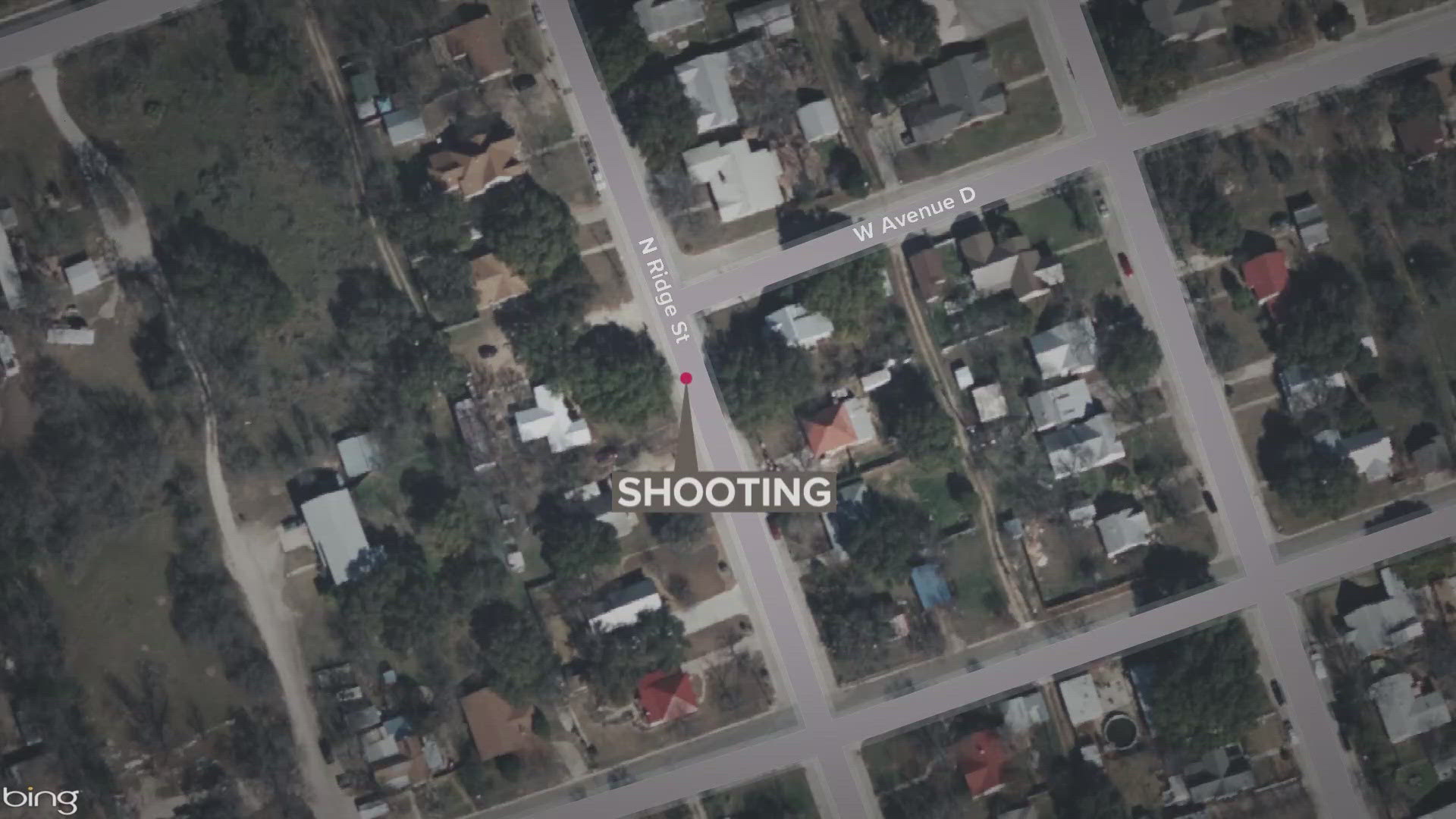 A shooting in Lampasas left one person injured and in the hospital on Sunday, according to the Lampasas Police Department. The suspect is currently on the run.