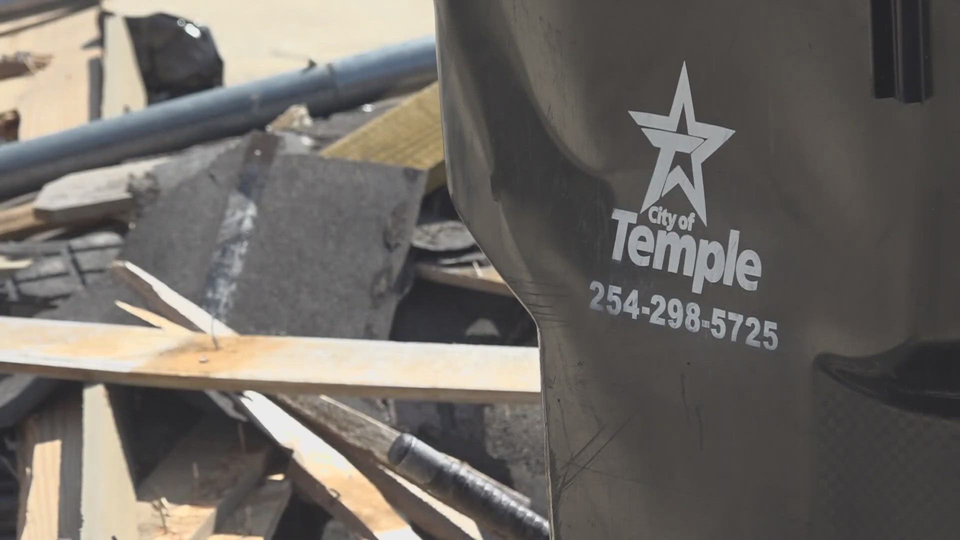 A Temple family called 6 News when they couldn't get debris and brush cleared from their neighborhood. Days later, that all changed.