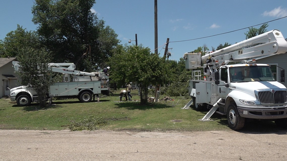 Rosebud, Texas News Town gets hit with major storm damage