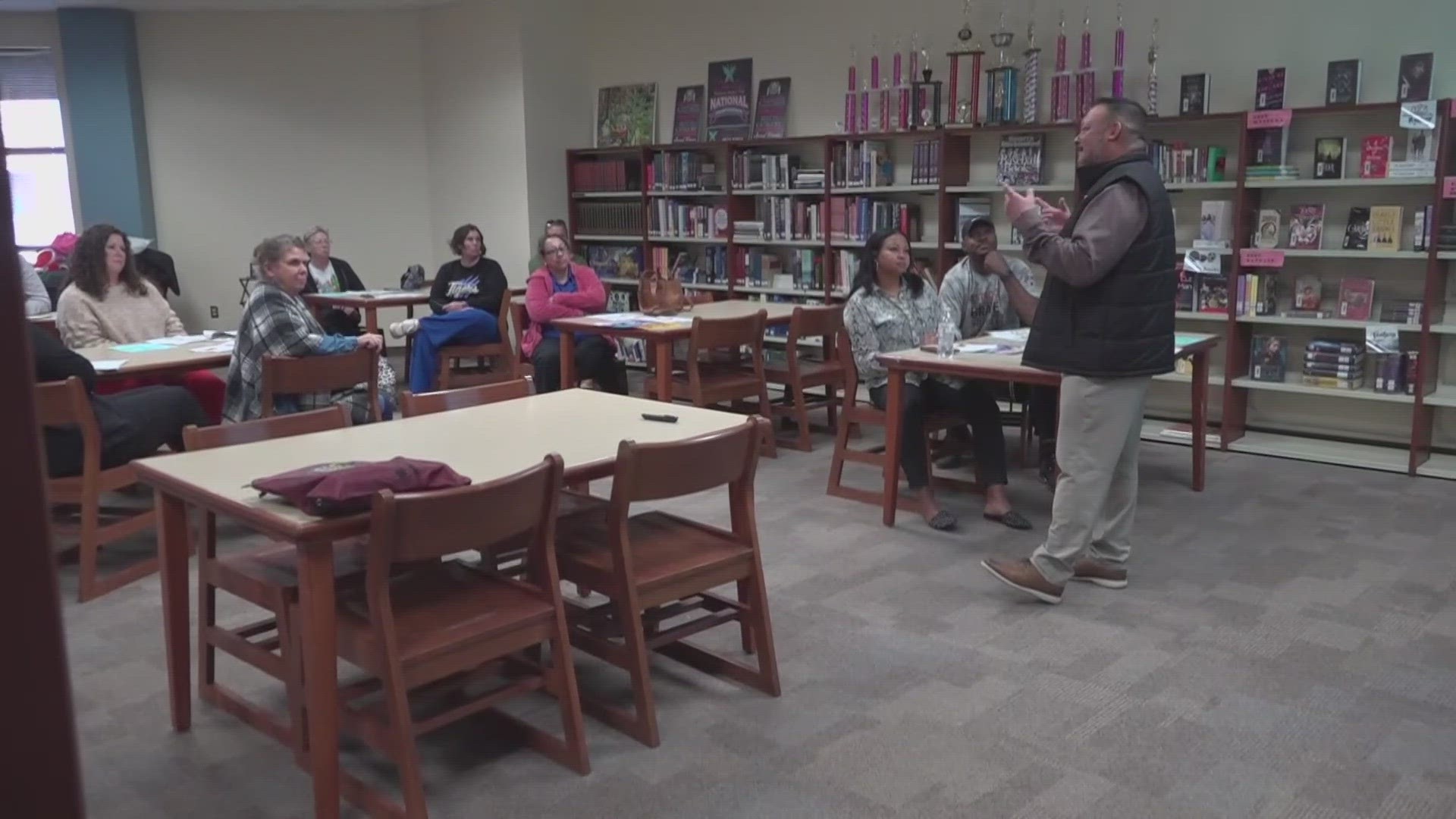 On Feb. 12, Rockdale ISD held a presentation to better equip parents and staff with resources and knowledge about the evolving drug scene.