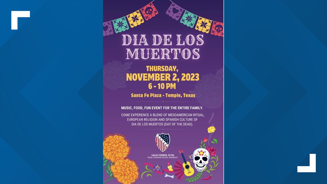 Temple, TX News LULAC hosting Día de los Muertos in Temple