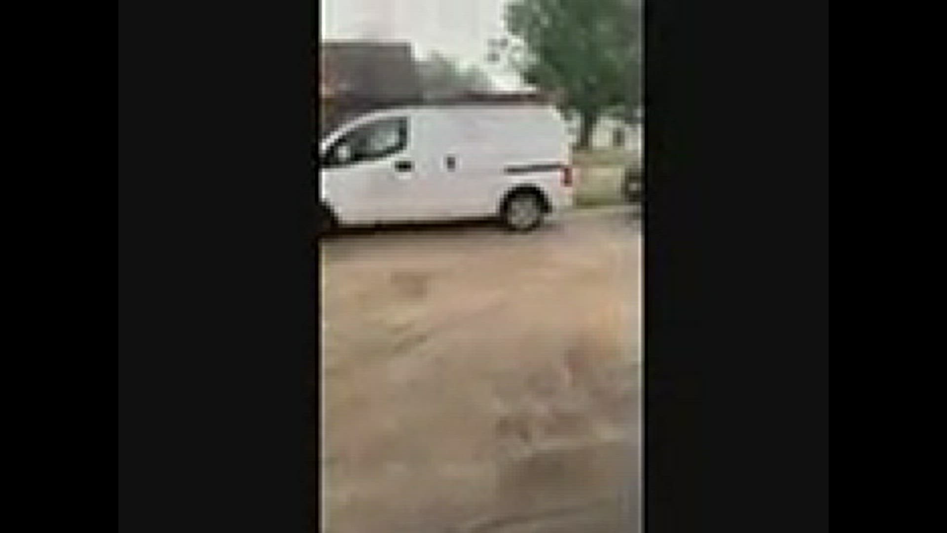 One Central Texan films hail and heavy rain from their driveway
Credit: KCEN Viewer