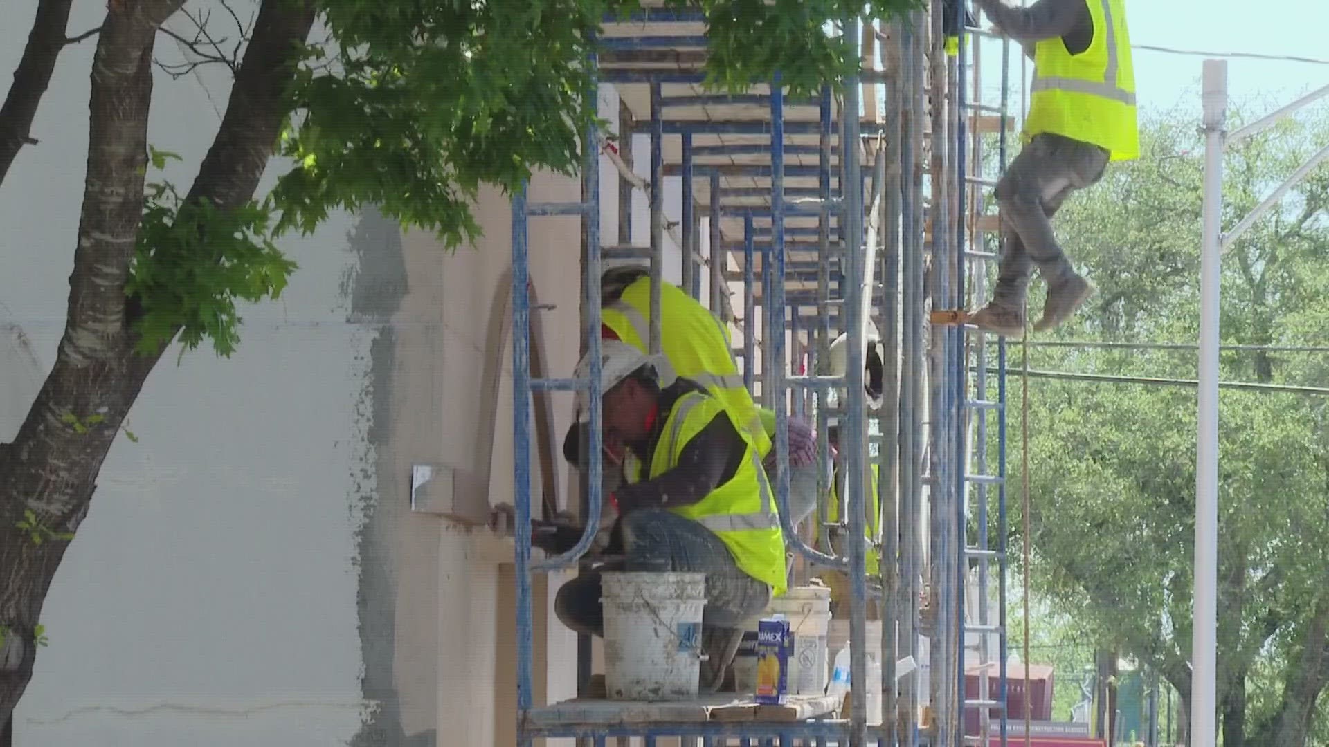 Temple residents are very excited about the progress in the downtown area.