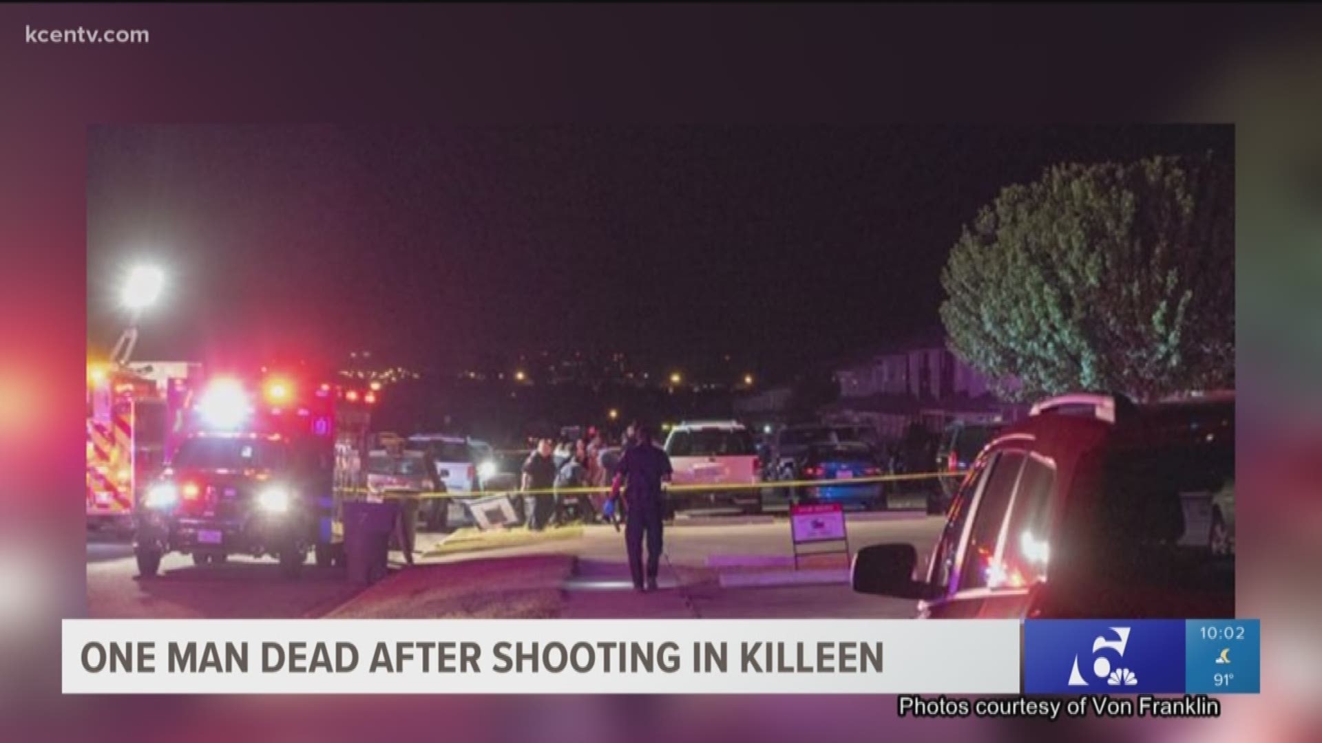 Police are looking for a suspect after a man died from a gunshot wound in Killeen.