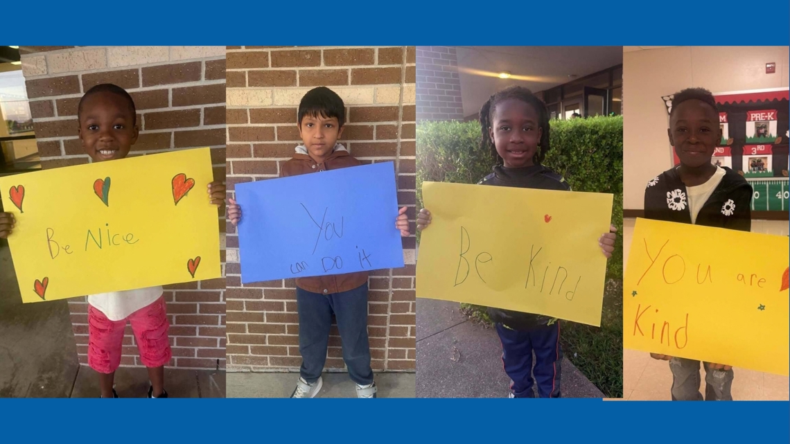 Ecoraging Notes Killeen ISD elementary students spread messages of encouragement during ...