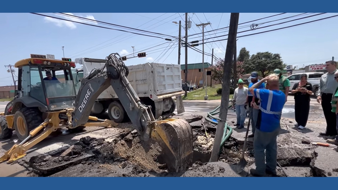 Copperas Cove officials respond to water line break | kcentv.com