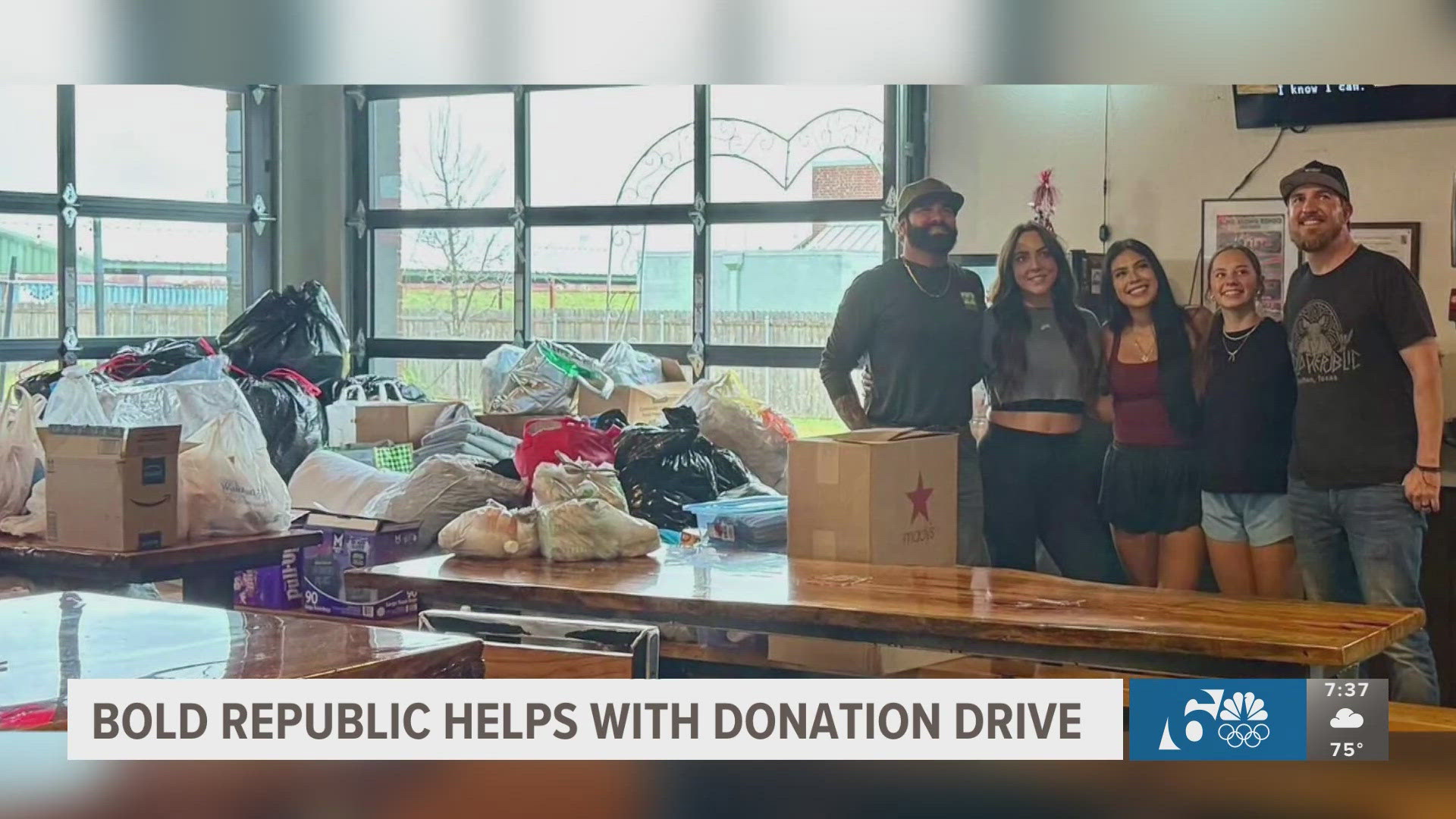 Bold Republic is looking for volunteers to help distribute, and still accepting donations. 