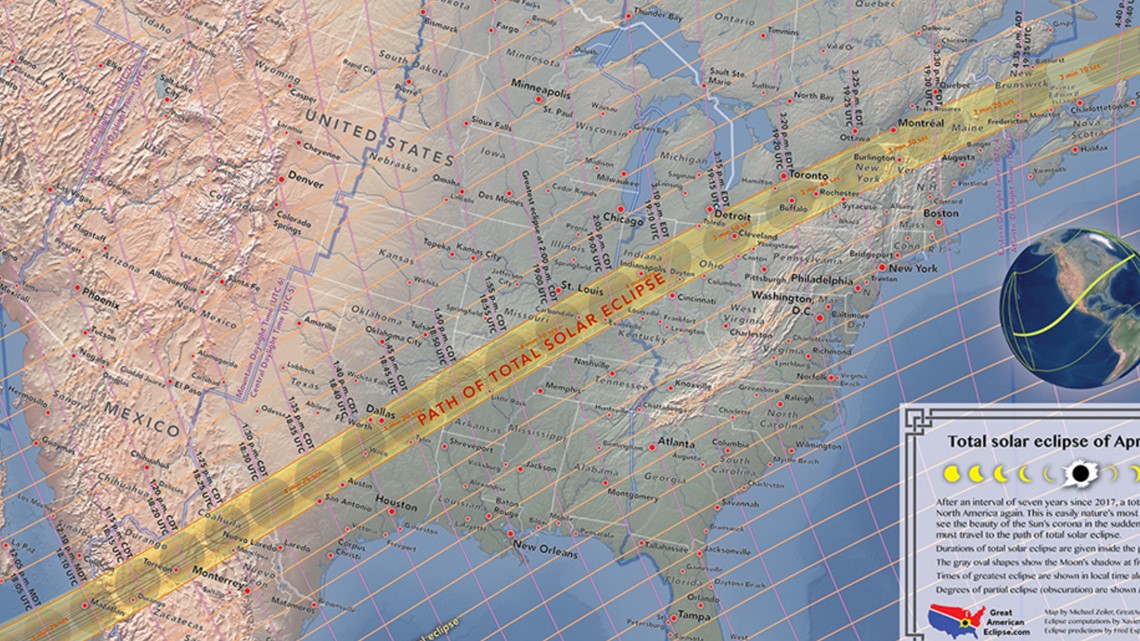 2024 solar eclipse visible from Waco since 1878 | kcentv.com