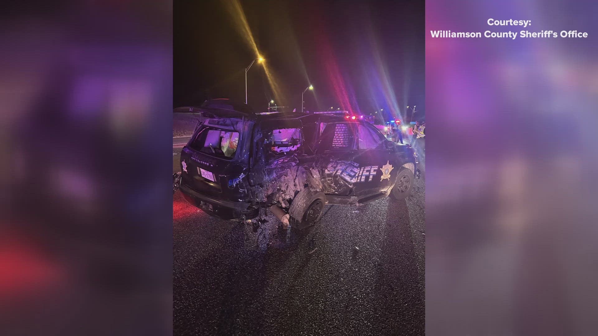 Williamson County deputy injured after alleged drunk driver hits patrol ...