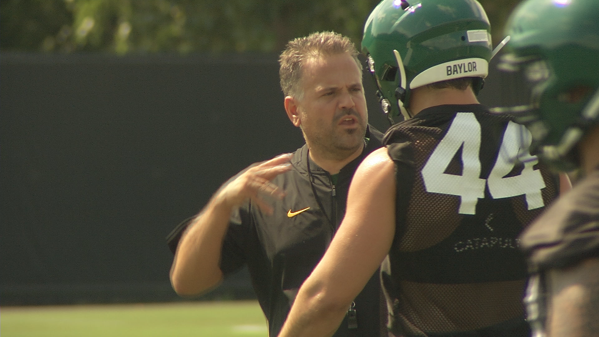 When Matt Rhule took over Baylor football, his team went 1-11. Two years later, the Bears flipped that record.