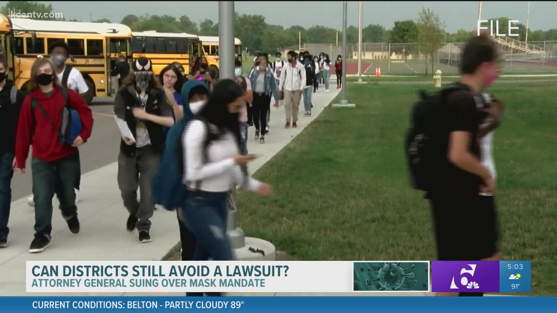 6 News spoke directly with AG Ken Paxton about what schools can do to avoid heading to court.