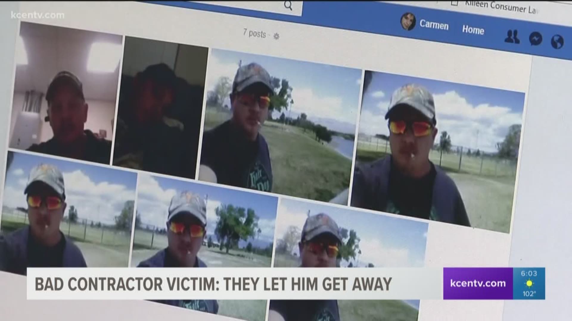 Contractor Verdon Bower is still on the loose after the Harker Heights Police Department put a warrant out for him six months ago