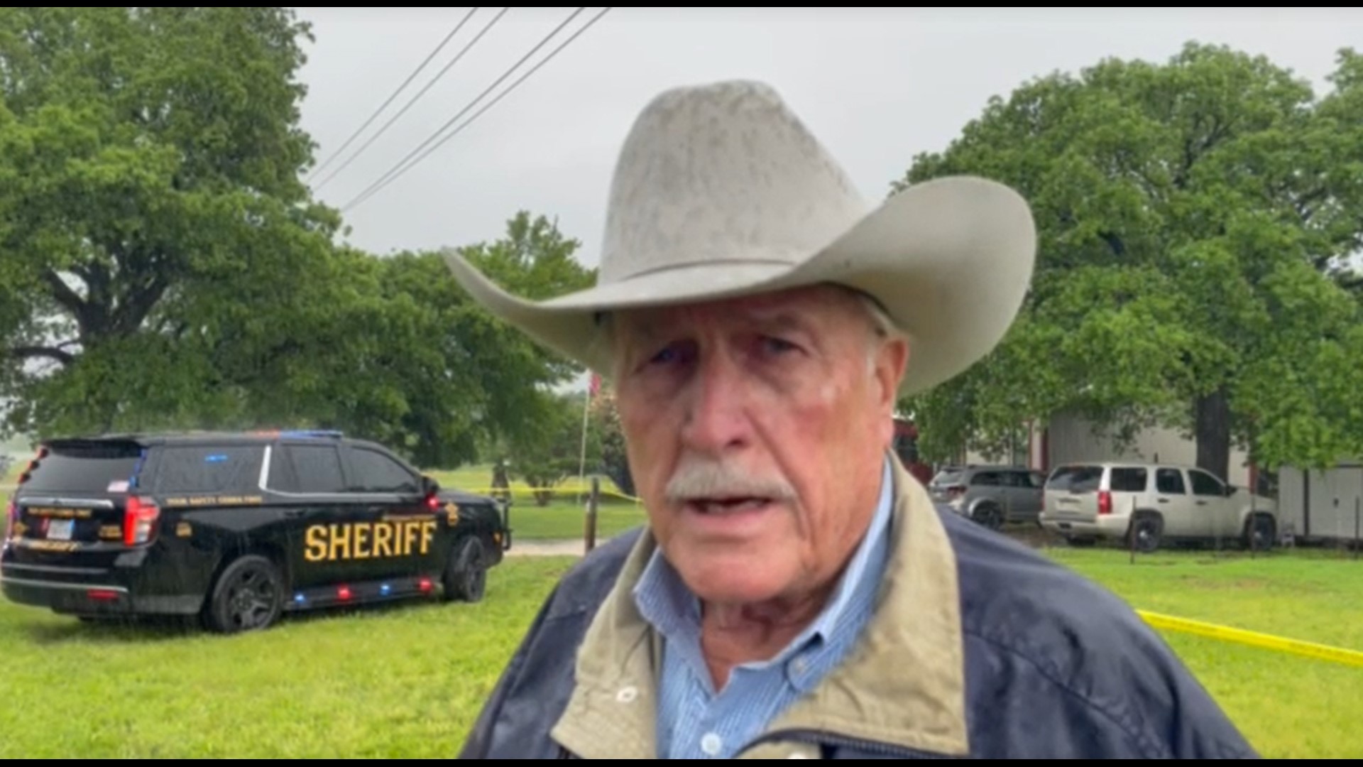 McLennan County Sheriff Parnell McNamara explained the preliminary details of the double homicide investigation in West.