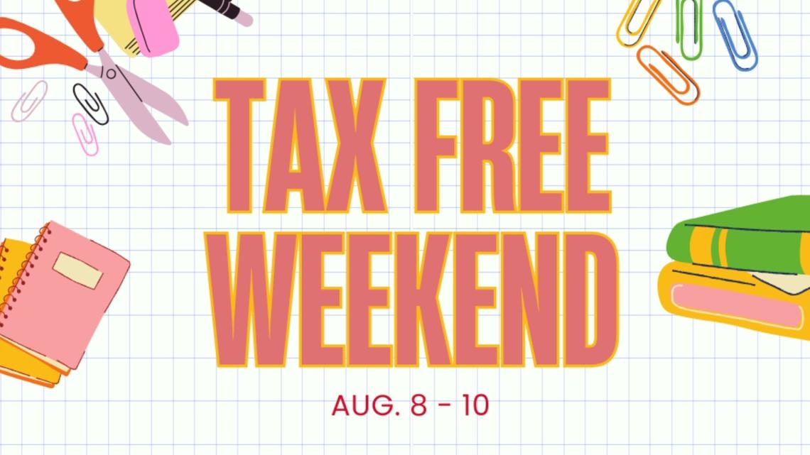 Texas Tax-Free Weekend starts Aug 8 for back-to-school savings and more ...