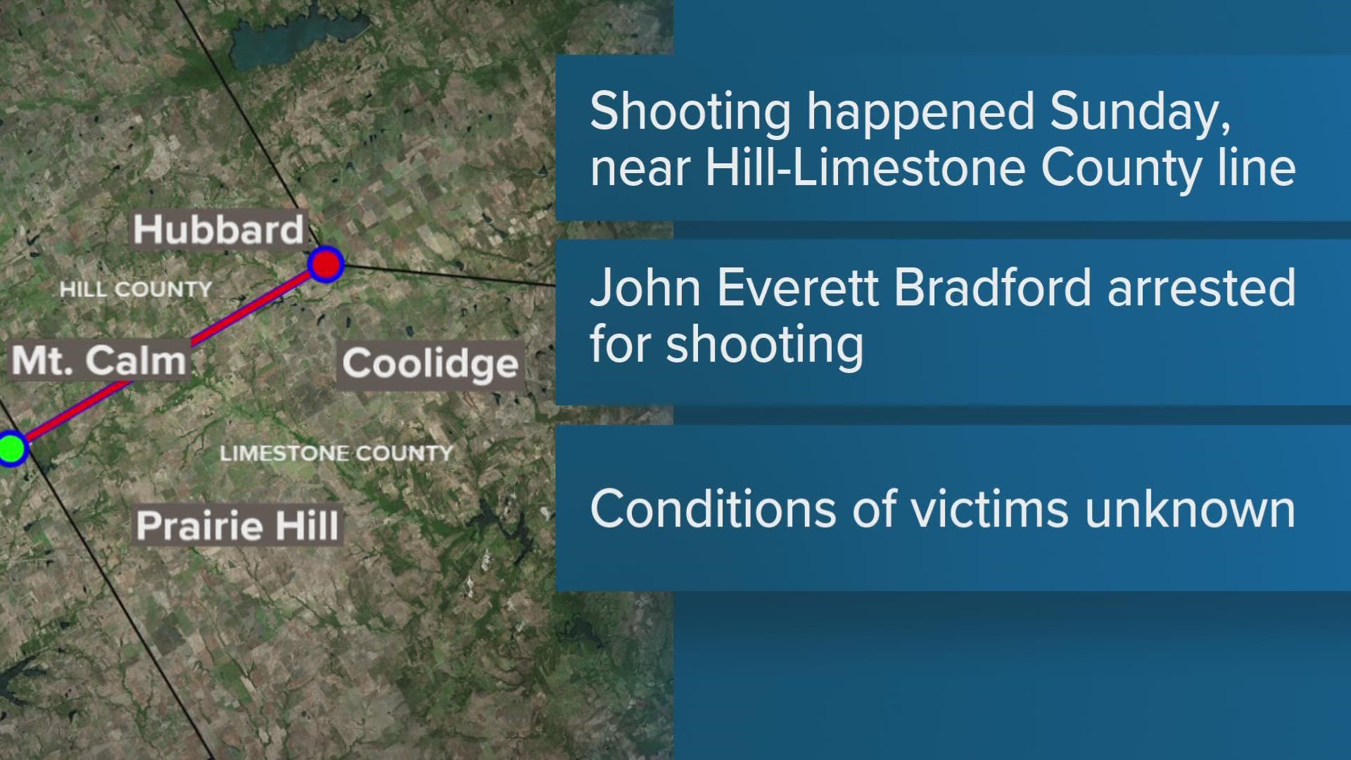 The Limestone County Sheriff's Office said the shooting was not a random act.