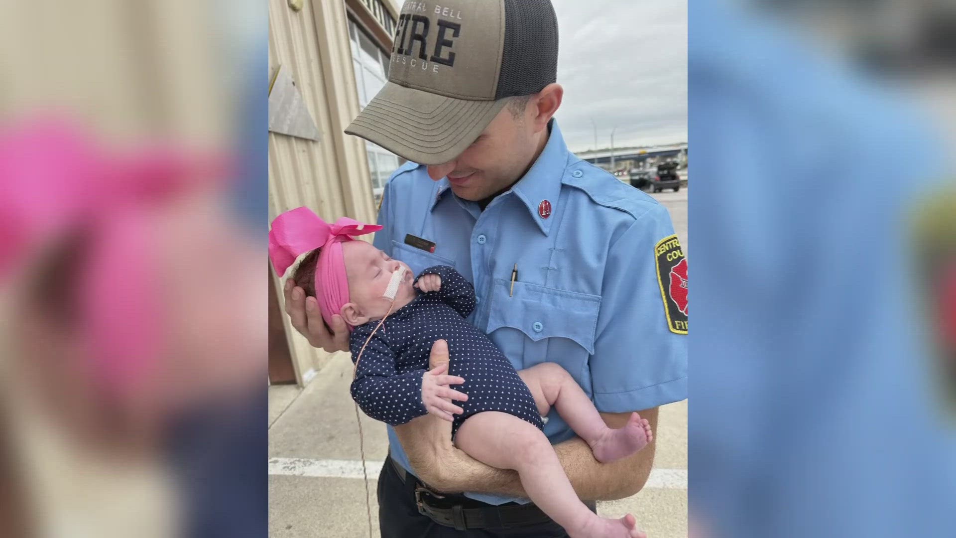 Members of Central Bell Fire and Rescue helped deliver two babies during a call. Months later, they were able to truly meet them.