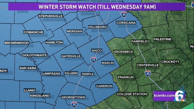 Winter weather watch | Central Texas Forecast