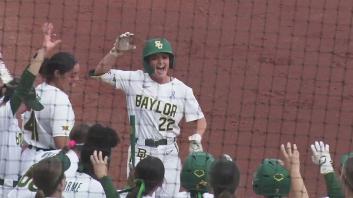 Baylor softball stays alive in Austin Regional, defeats Wisconsin