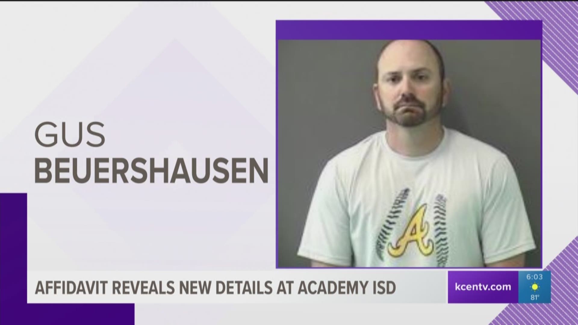 New details in the allegations that landed a local high school softball coach behind bars. 