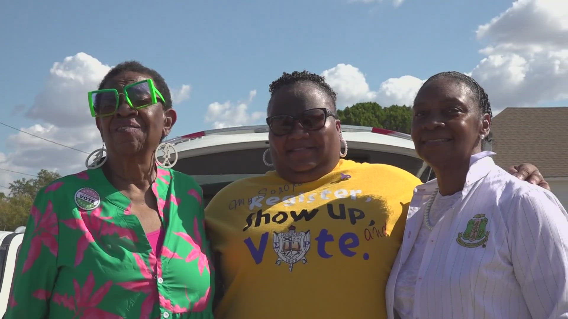 The NAACP's annual "Souls to the Polls" event brought together voters to encourage civic engagement through music, food and fellowship. 