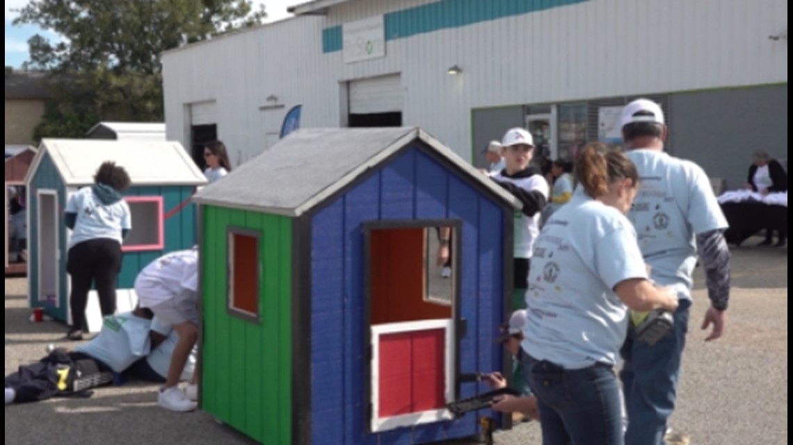 Fort Hood Ar Habitat for Humanity hosts 'Project Playhouse' event - Vimarsana News
