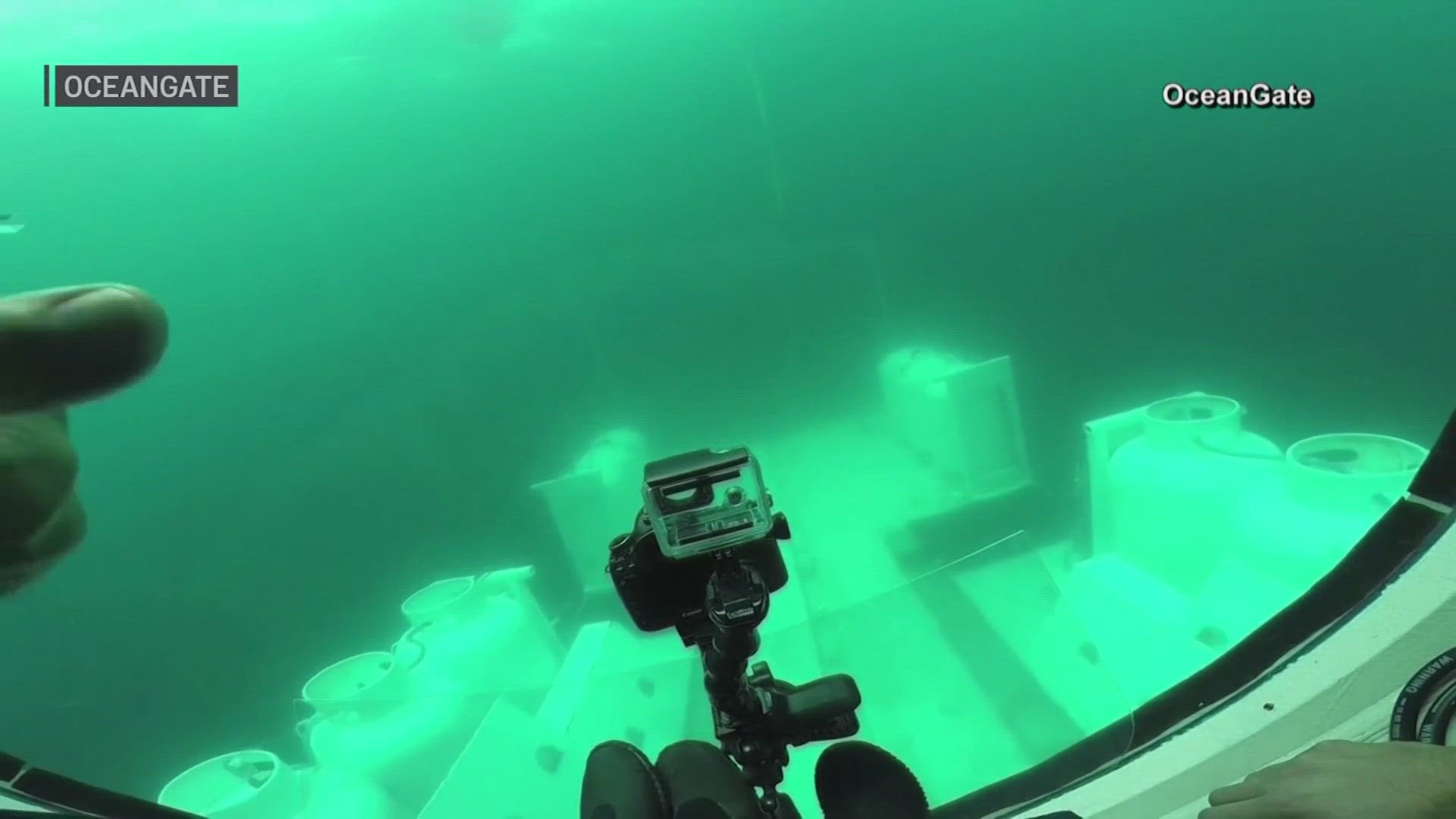 OceanGate provides a guided video tour of the Titanic