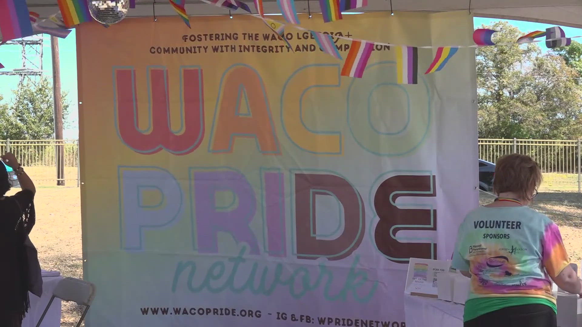 The Waco Pride Network hosted its annual Out on the Brazos festival, celebrating the LGBTQ+ community and its allies in recognition of National Coming Out Day.