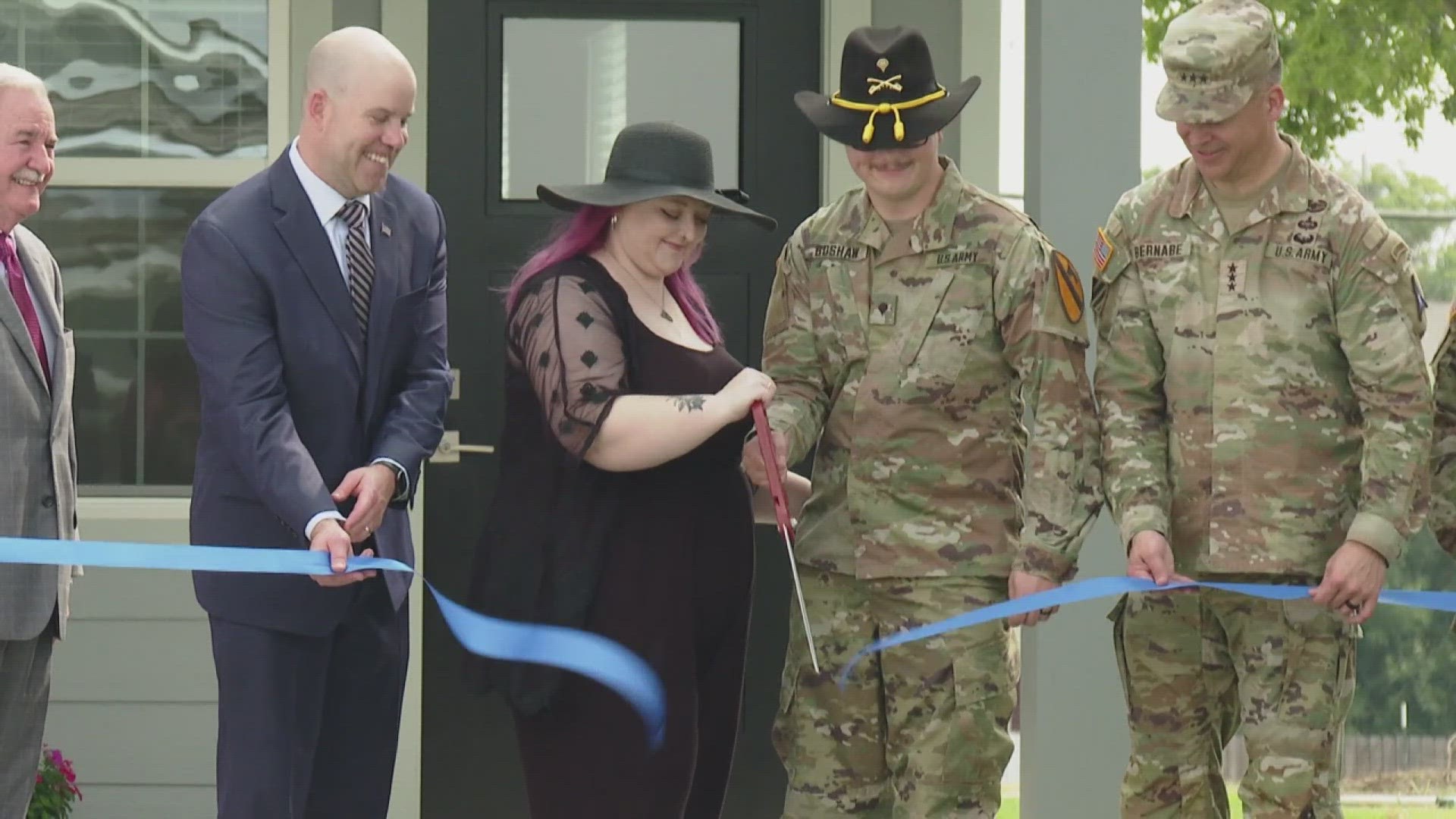 The post celebrated the opening of the new neighborhood with a ribbon cutting ceremony on Friday, June 16.