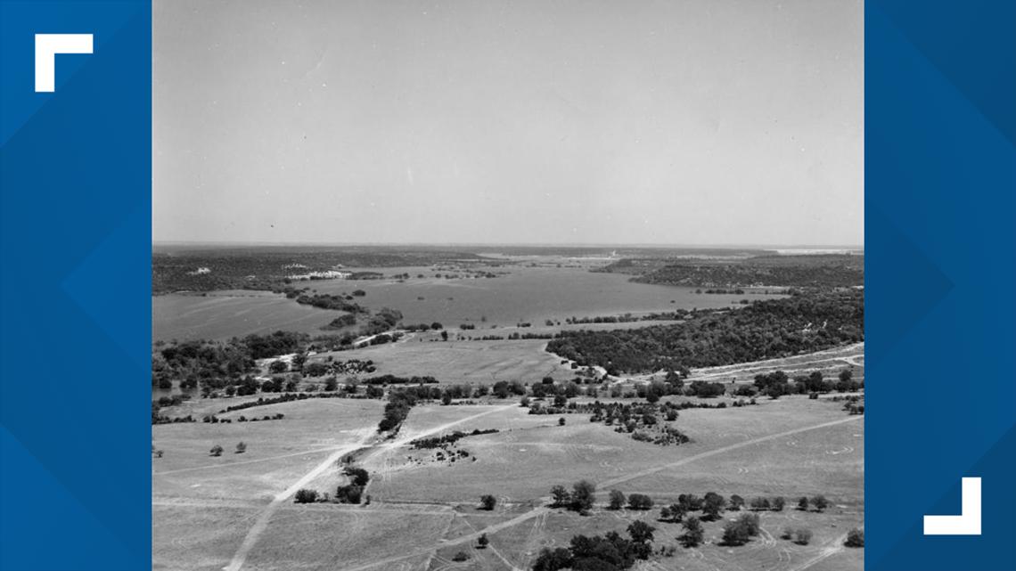 Belton Lake levels raise fascination of what was there before