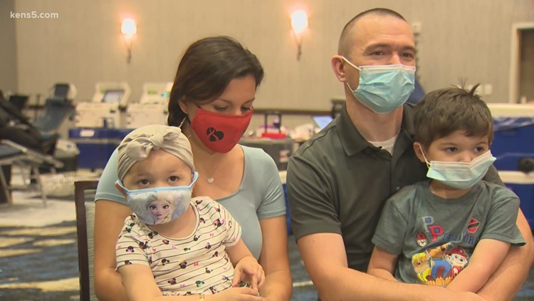 Three-year-old cancer patient hopes to inspire blood donors