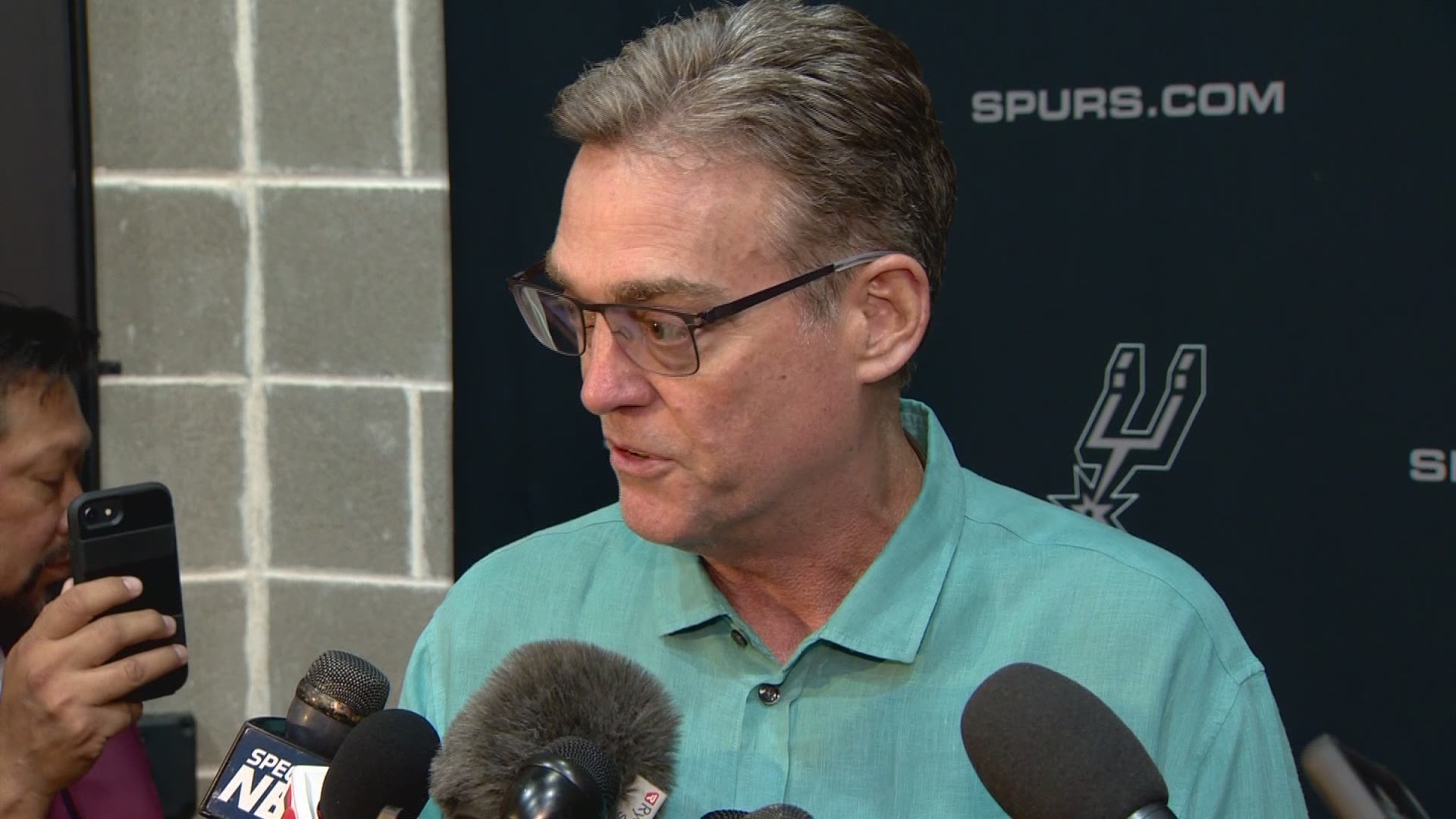 San Antonio Spurs GM RC Buford addressed the media following the 2018 NBA Draft. He talked about the picks and even answered some questions about Kawhi.