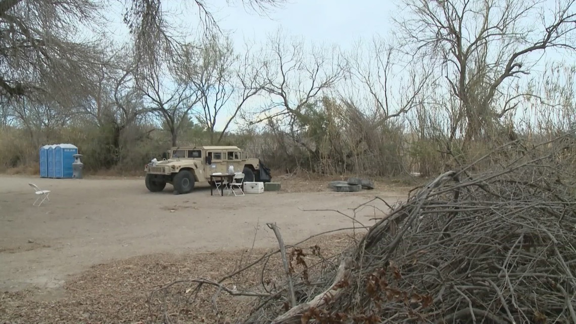 First Texas National Guard troops move into new Eagle Pass base ...