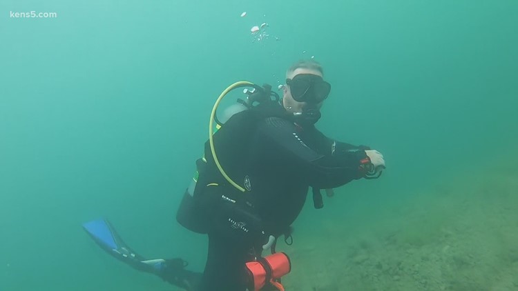 Ever wonder what it's like to dive into Canyon Lake? There's much more than meets the eye | Texas Outdoors