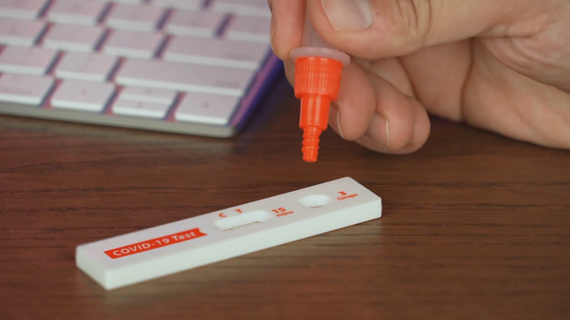 One thing users need to make sure of: that their at-home test kit isn't expired.