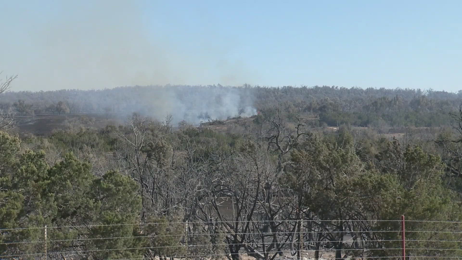 There have been no new evacuation orders today, but with the wind picking up speed during the afternoon, that made the hot spots harder to put out.