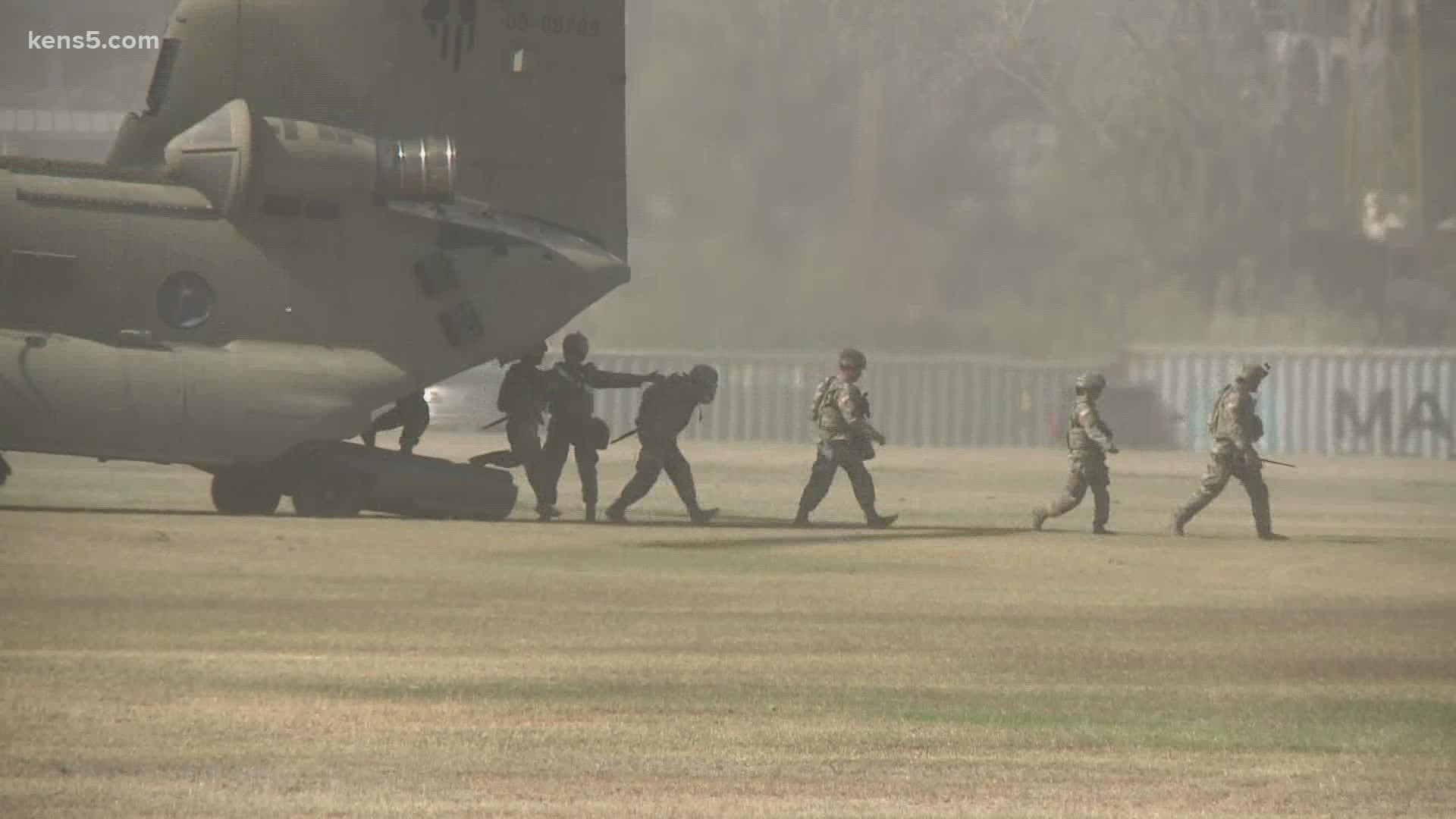 He has been identified as Texas Army National Guard Spc. Dajuan Lester Townes, 19, of Spring, Texas.