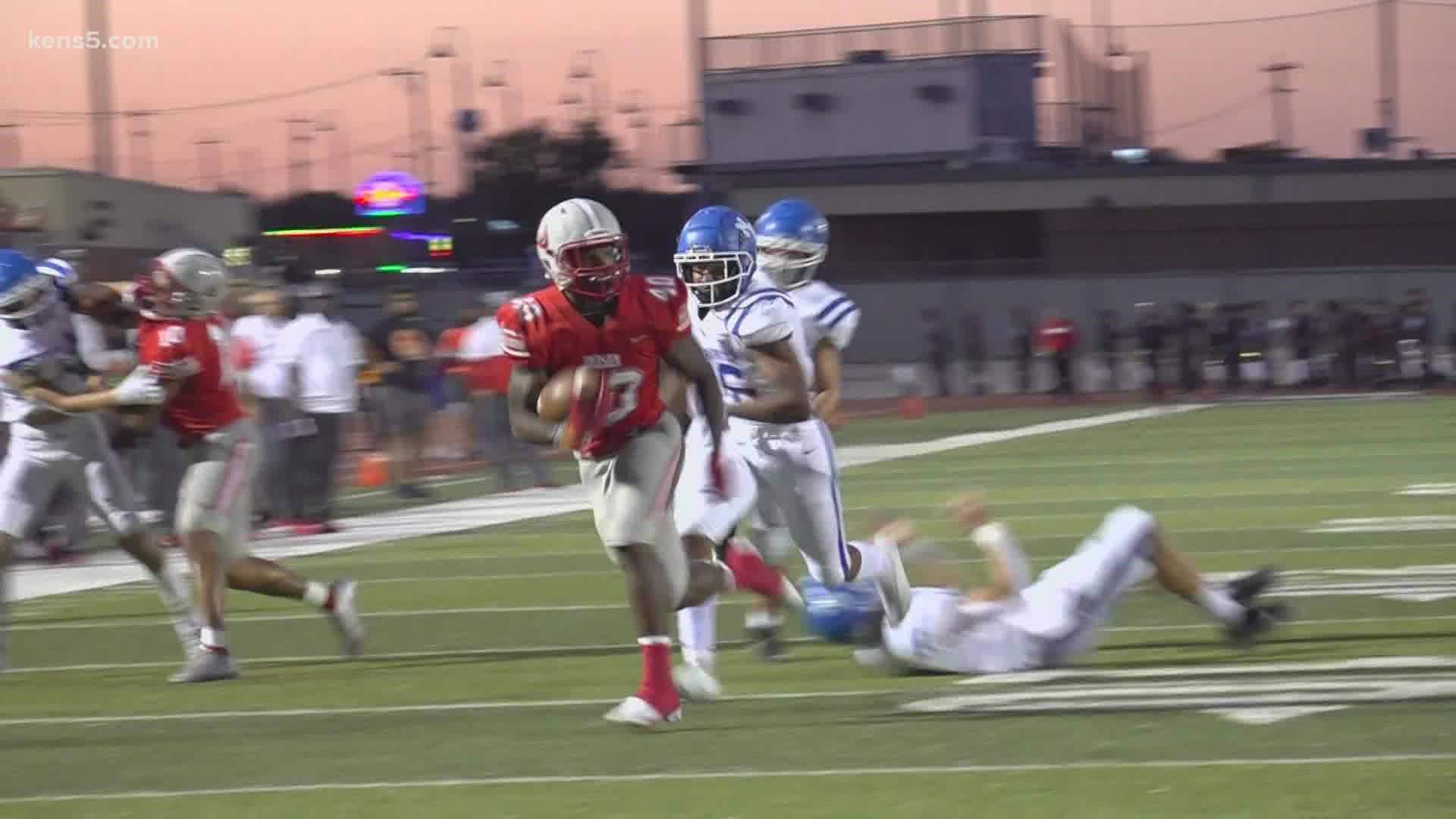 Taft put on an offensive show against Marshall, but the gridiron matchup between Sam Houston and Kennedy was much more dramatic.