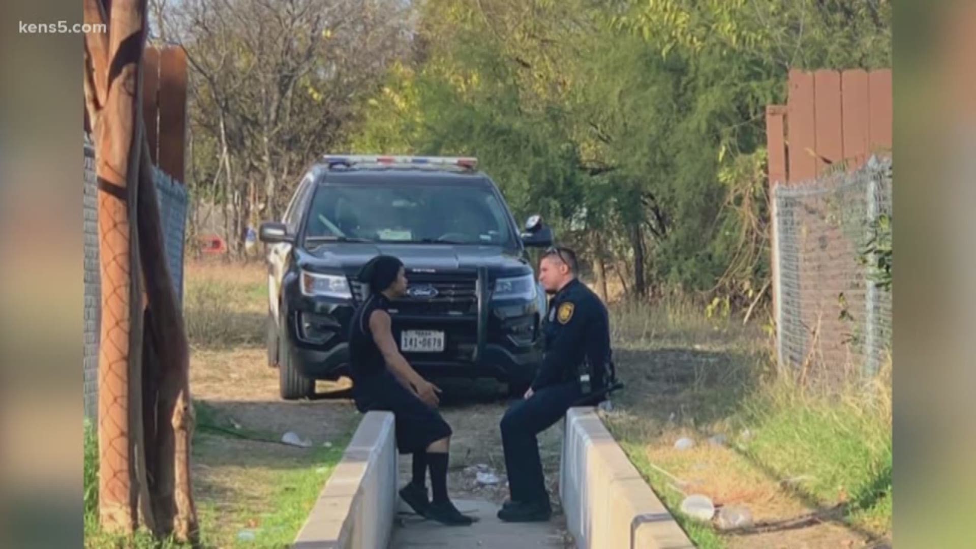 They say a picture is worth a thousand words.

Well, a picture posted by a San Antonio Police officer is garnering more than a thousand words.