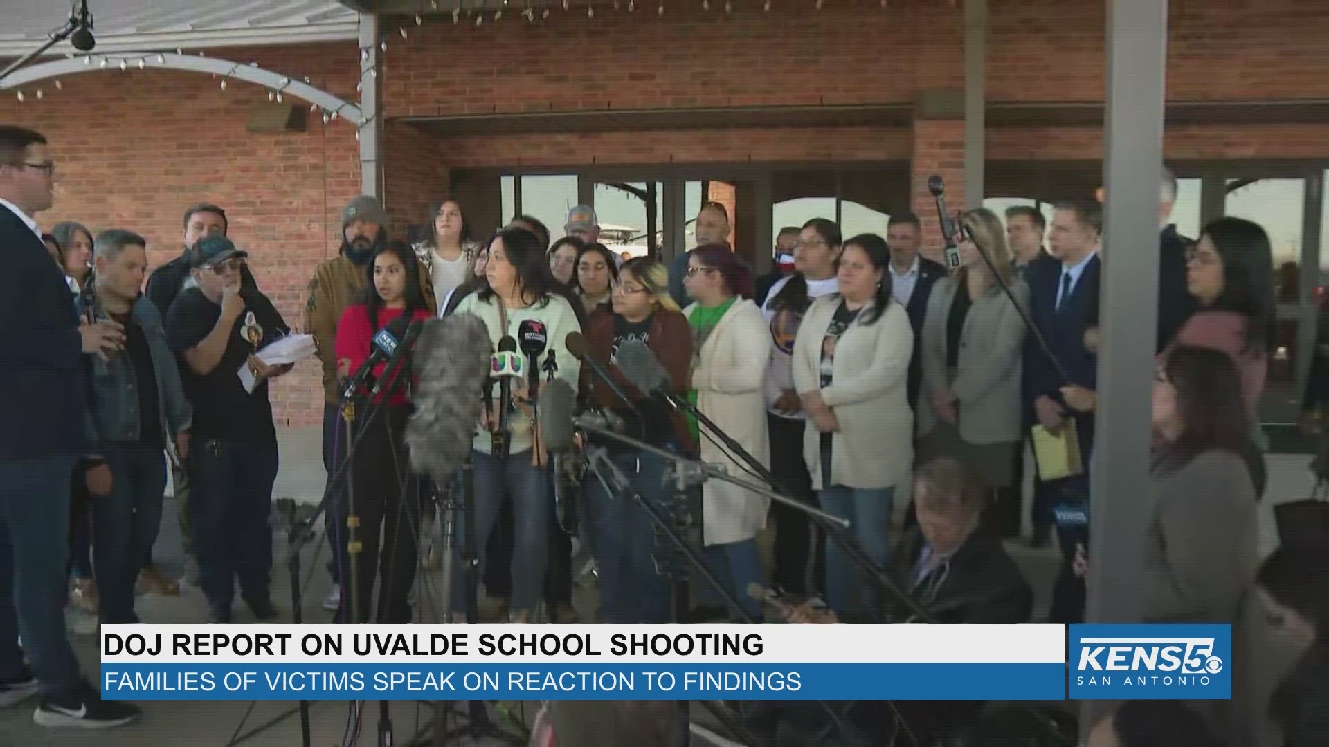 Parents of the victims react to the release of the report.