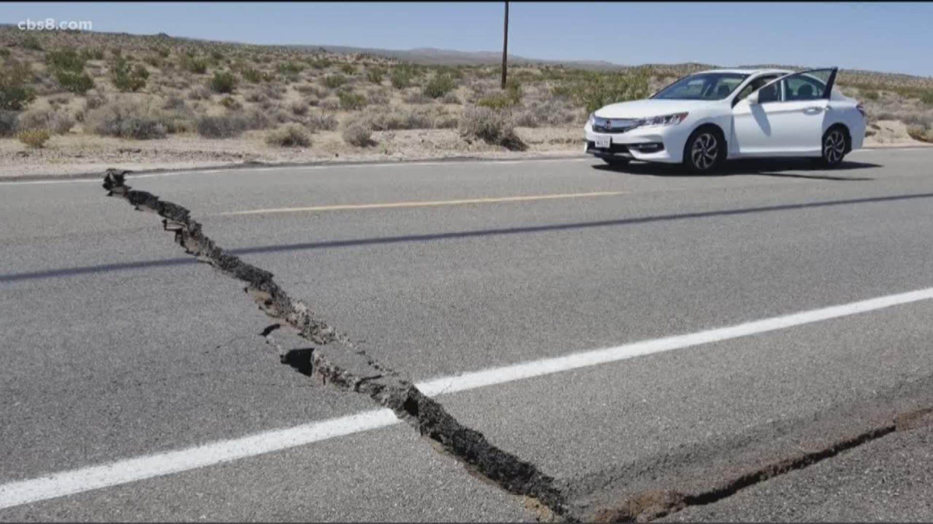 A magnitude 6-4 earthquake was felt throughout the Southern California Thursday, shaking up local residents celebrating the Fourth of July. The quake, which began at 10:35 a.m., was centered about 7 miles southwest of Searles Valley, a sparsely populated part of the Mojave Desert in northwestern San Bernardino County, according to the U.S. Geological Survey.