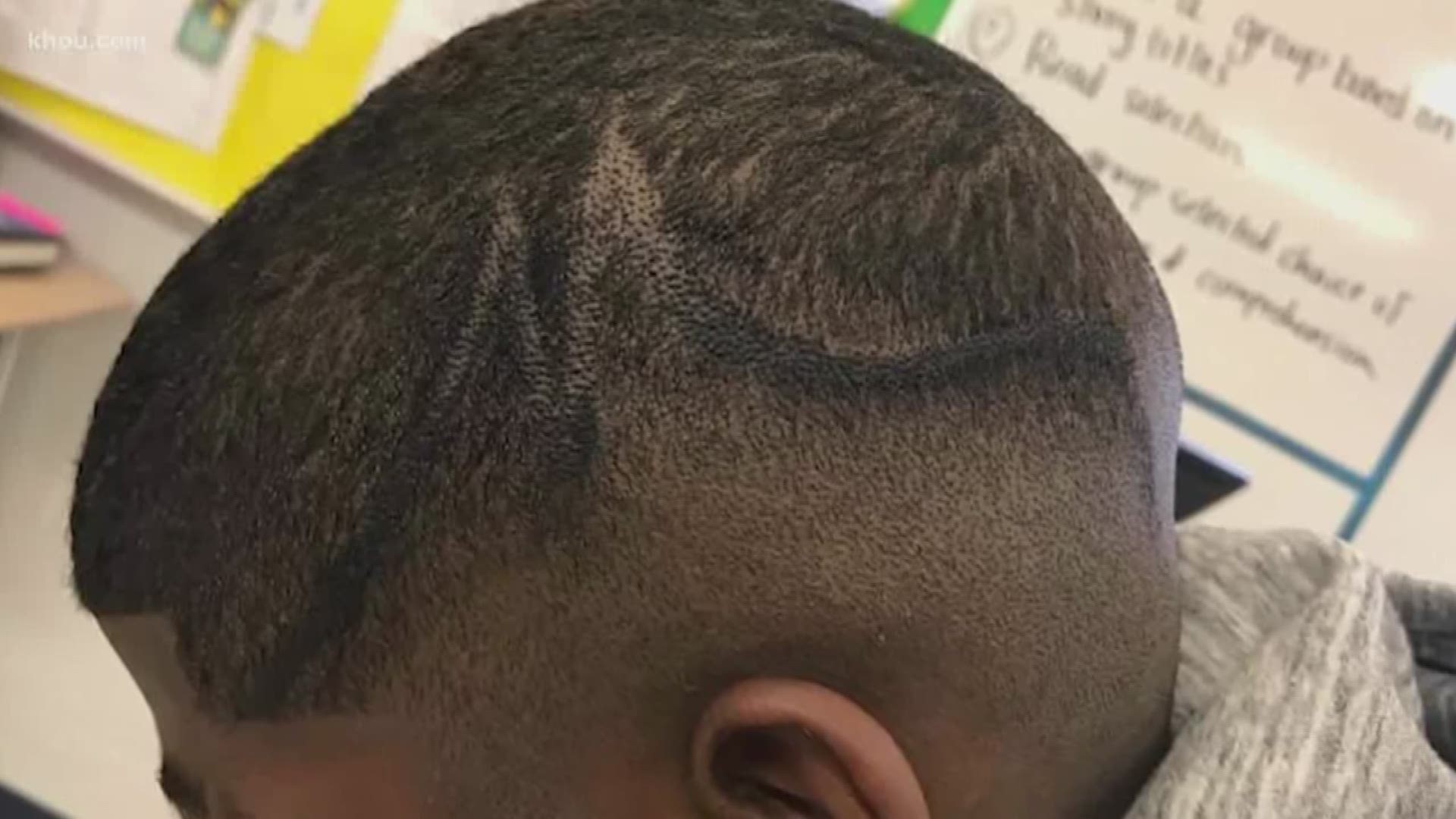 Three Pearland school officials are being sued along with the school district after the employees filled in a seventh-grade student's hair design with a black Sharpie earlier this year.