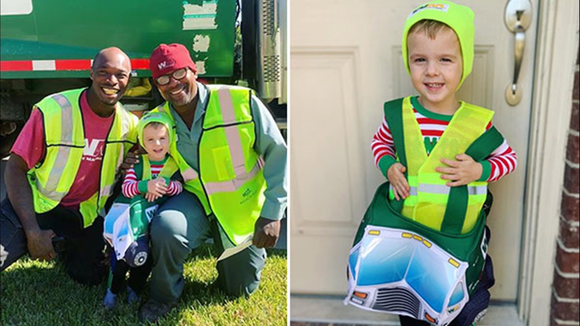 Whenever Kai Kowba heard a garbage truck coming, he'd run out to meet them